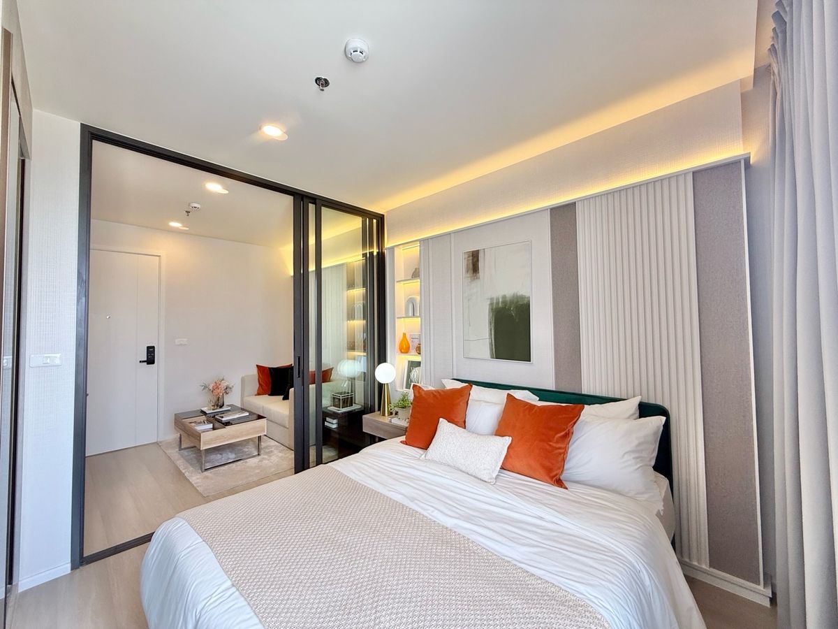 ขายคอนโดปิ่นเกล้า จรัญสนิทวงศ์ : Hot deal 🔥 CIELA จรัญ 13 ติด MRT 0 เมตร | 1 bed plus 🛌 1 🛁 32 ตร.ม. นัดชมโครงกาา 065-6956939 ลูกเกด
