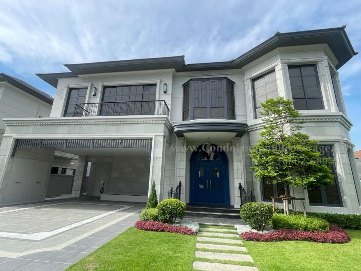 บ้านพัฒนาการ ศรีนครินทร์ : ปล่อยขายและเช่าบ้านเดี่ยวสวยมากโซนกรุงเทพกรีฑา โครงการนาราสิริ กรุงเทพกรีฑา ทำเลดี