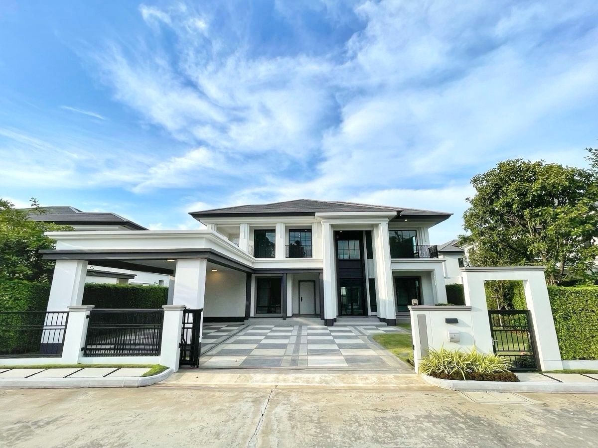 ขายบ้านปทุมธานี รังสิต ธรรมศาสตร์ : 🌳เศรษฐสิริ กรุงเทพ-ปทุมธานี2 | 4 ห้องนอน 425 ตร.ม. วิวสนามกอล์ฟ ลด10ล้าน‼️ เหลือ 25 ล้าน 📲 095-9299924