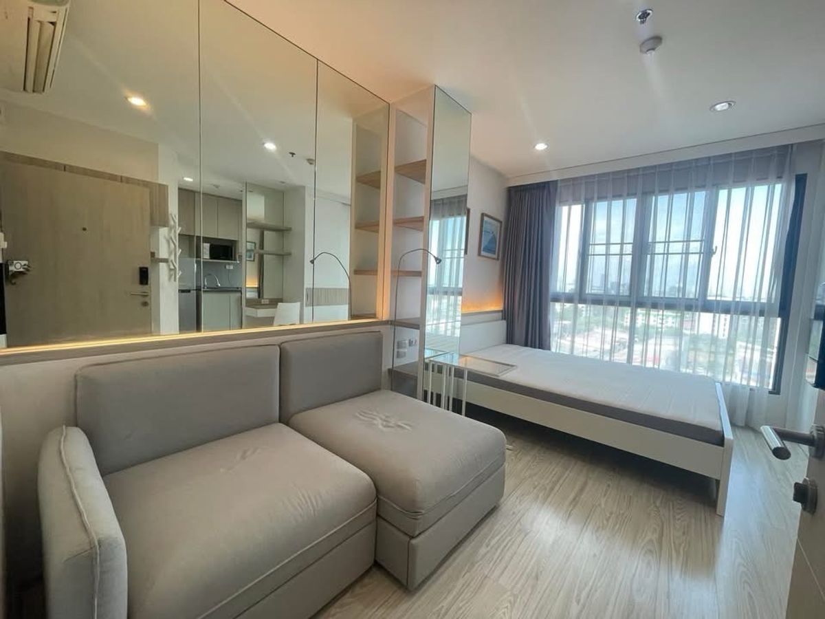 ให้เช่าคอนโดบางนา แบริ่ง ลาซาล : ให้เช่า Ideo mobi sukhumvit eastgate 
bts บางนา ห้อง studio พร้อมเข้าอยู่ เฟอร์+เครื่องใช้ไฟฟ้าครบ Line : @551txomc 