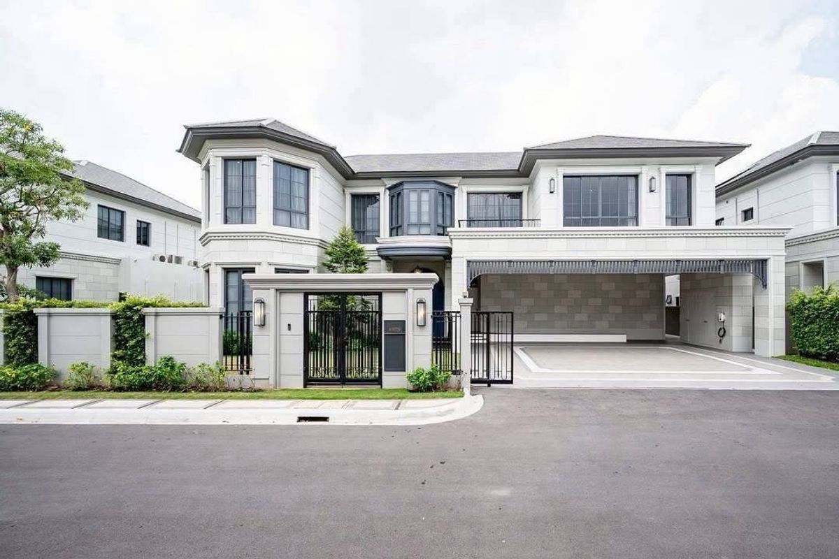 บ้านพัฒนาการ ศรีนครินทร์ : ให้เช่า บ้านหรู/Luxury House นาราสิริ กรุงเทพกรีฑา พร้อมเช่า