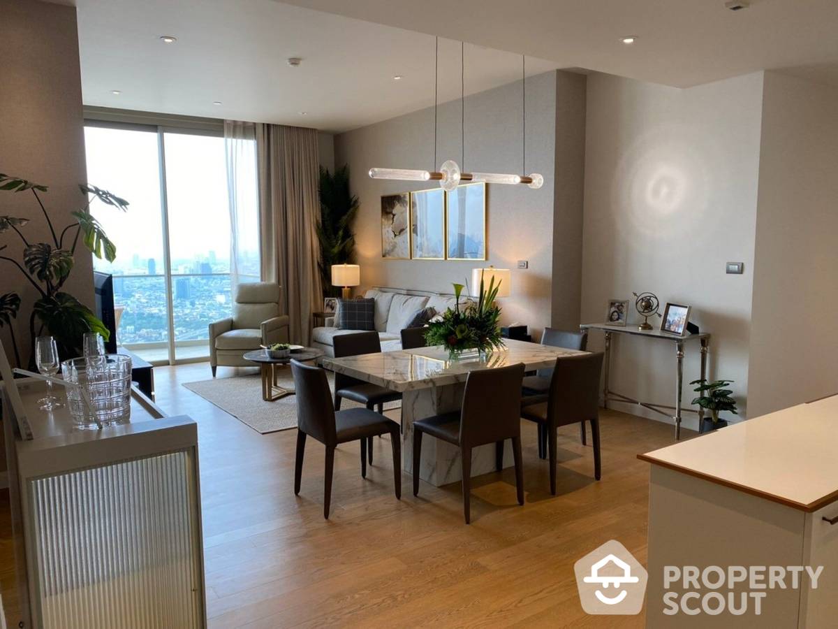 For RentCondoWongwianyai, Charoennakor : 3-BR Condo at Magnolias Waterfront Residences near BTS Saphan Taksin
