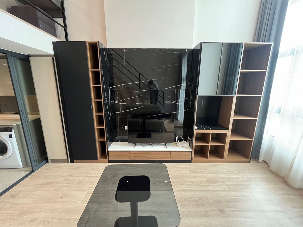 For RentCondoRama9, Petchburi, RCA : 🏙 For rent IDEO RAMA 9 - Asoke Duplex, complete, complete, ready to be near MRT Rama 9 27K Hotdeal.