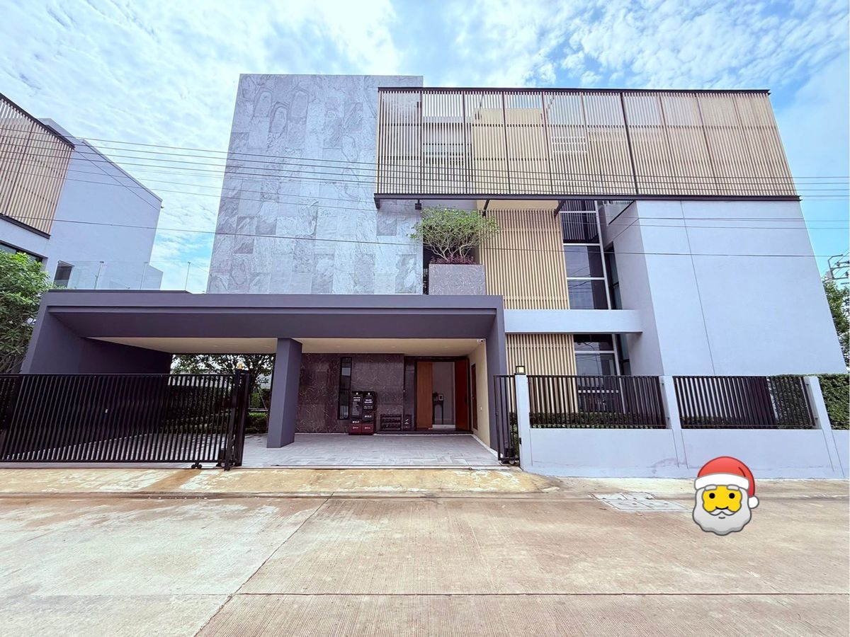 For RentHouseNonthaburi, Bang Yai, Bangbuathong : 🏡✨ Rent a luxurious 3 -story house, The Master Ratchapruek Project - Jesada Badin Bridge, a large house with an elevator - the main location on the main road, convenient to travel, fully furnished. Ready to enter 💵 Rent 150,000 baht/month, excluding centr