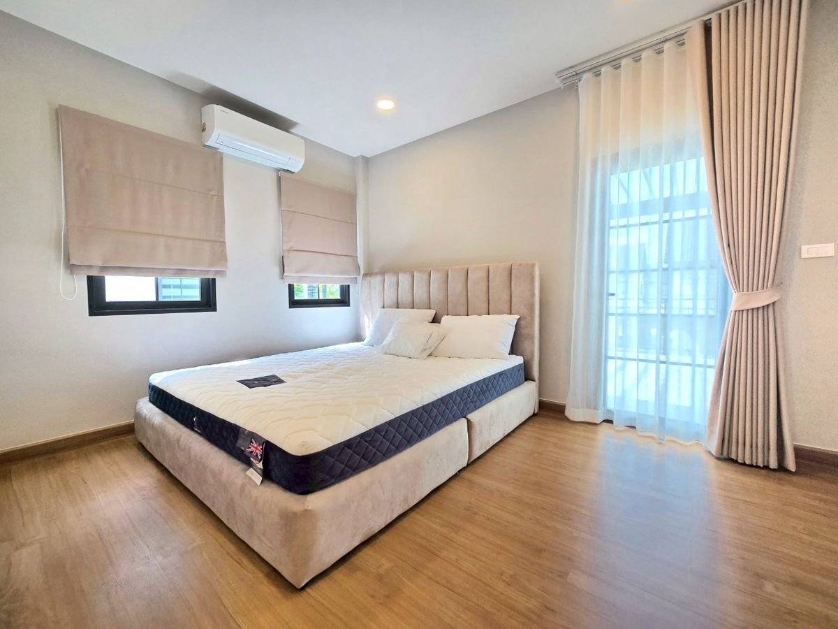 For RentHouseBangna, Bearing, Lasalle : K-6387 Urgent rent! Centro Bangna Phase 2, beautiful house, ready to live in a good location near Mega Bangna.
