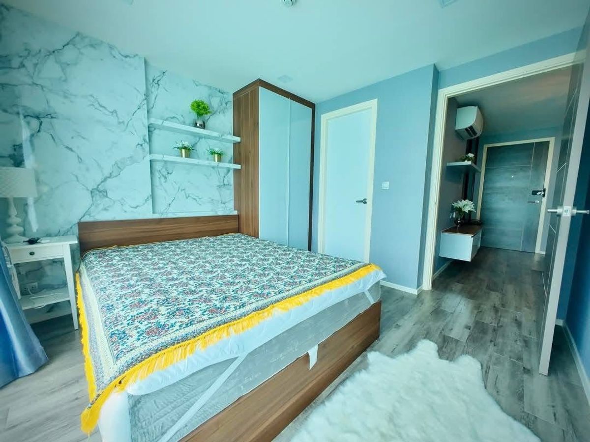 ให้เช่าคอนโดรัชดา ห้วยขวาง : MDIZ104 ให้เช่า คอนโด โมดิซ รัชดา 32 ชั้น2 วิวเมือง 34.91ตรม. 1นอน 1น้ำ 17,000 บาท 064-959-8900