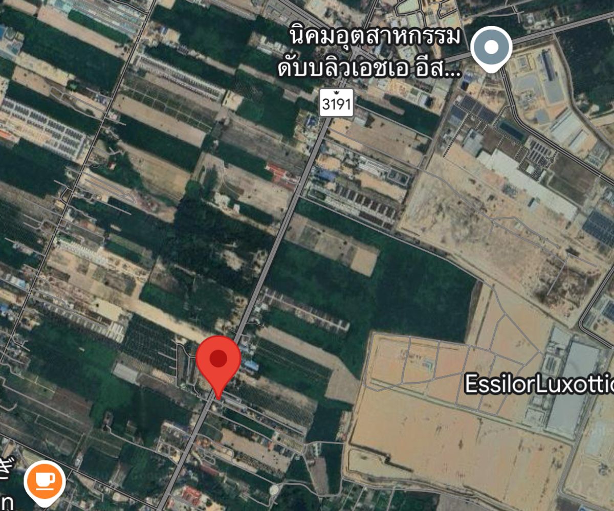 ขายที่ดินระยอง : ขายพร้อมผู้เช่า Yield 10% ✨ ที่ดินพร้อมโกดัง ใกล้นิคม WHA 4 ติดถนน 3191 / (ขาย), Land with Warehouse near WHA 4 Industrial Estate on Road 3191 / (FOR SALE) NUT2107