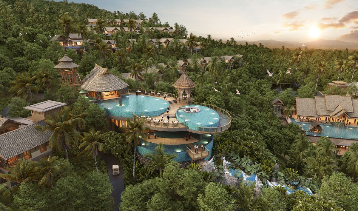 For SaleHouseRayong : Amatara Residences Rayong 3 Bedrooms Beachfront Pool Villa