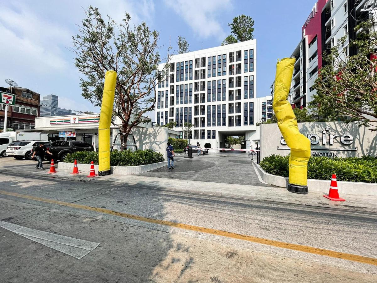 For RentCondoKasetsart, Ratchayothin : 🔥For urgent rent🔥 Aspire Ratchayothin, fully furnished, next to BTS Ratchayothin Station, only 350 meters (7-Eleven next to the condo)