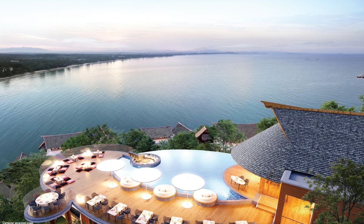 ขายบ้านระยอง : อมาธารา เรสซิเดนเซส ระยอง 2 ห้องนอน Villa On Hill