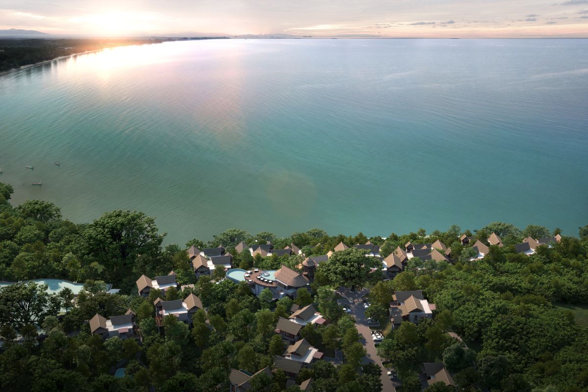 For SaleHouseRayong : Amatara Residences Rayong 3 Bedrooms Beachfront Pool Villa