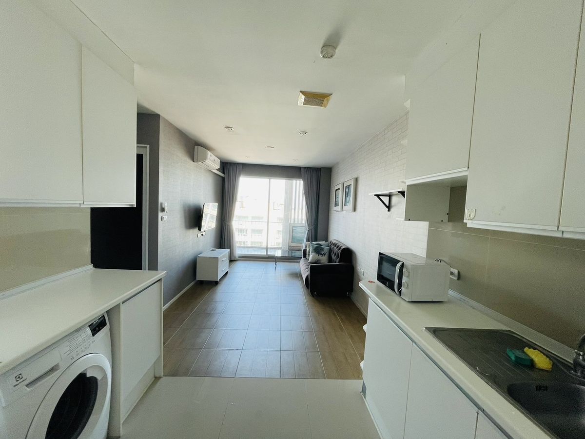 For RentCondoLadprao101, Happy Land, The Mall Bang Kapi : Condo For Rent | Small Pets Allowed 2 Bedrooms 1 Bathroom “Happy Condo Ladprao 101” 59 Sq.m. Near MRT ลาดพร้าว 101