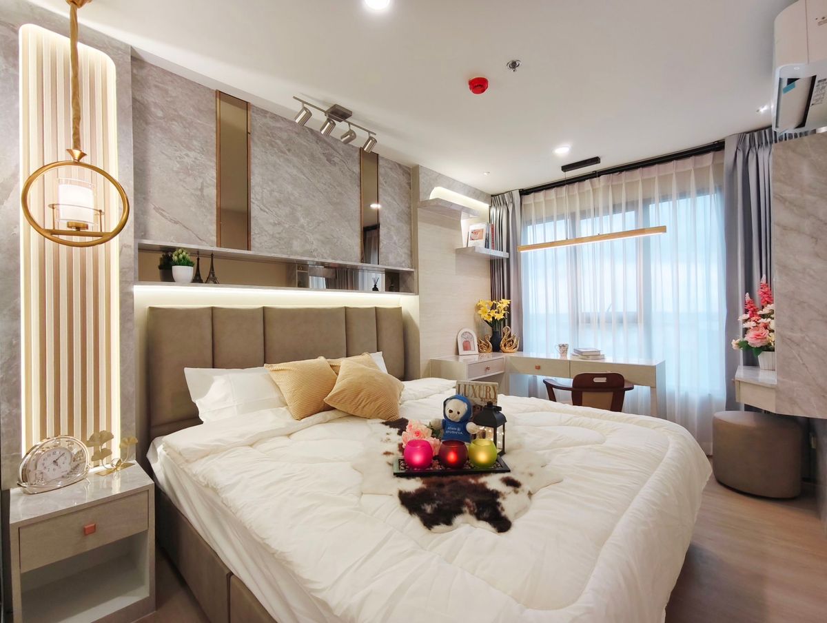 For RentCondoPathum Thani,Rangsit, Thammasat : Owner for rent Terra Resident L Condo for rent, attached to Thammasat University fence. Thammasat Hospital