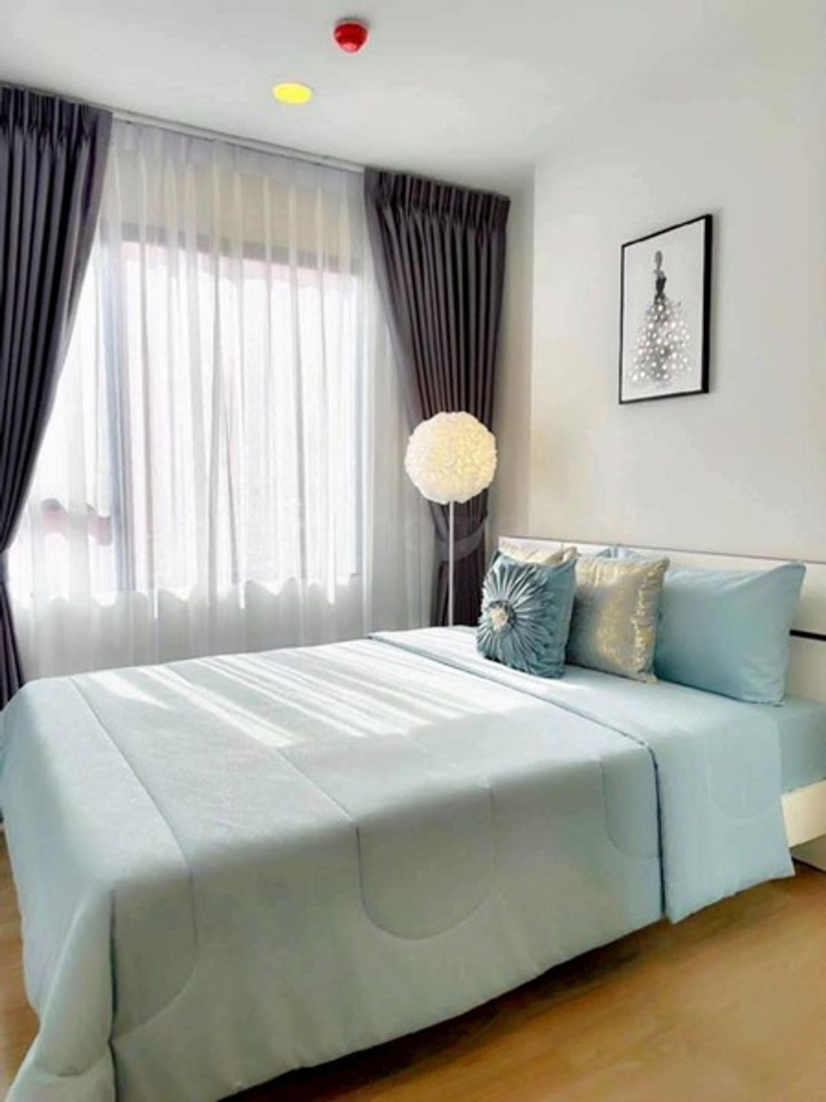 For RentCondoPinklao, Charansanitwong : Condo for rent, life, Pinklao, size 30 sqm, 1 bedroom, 1 bathroom, ready to stay Full furniture electrical appliances - GHD000606R