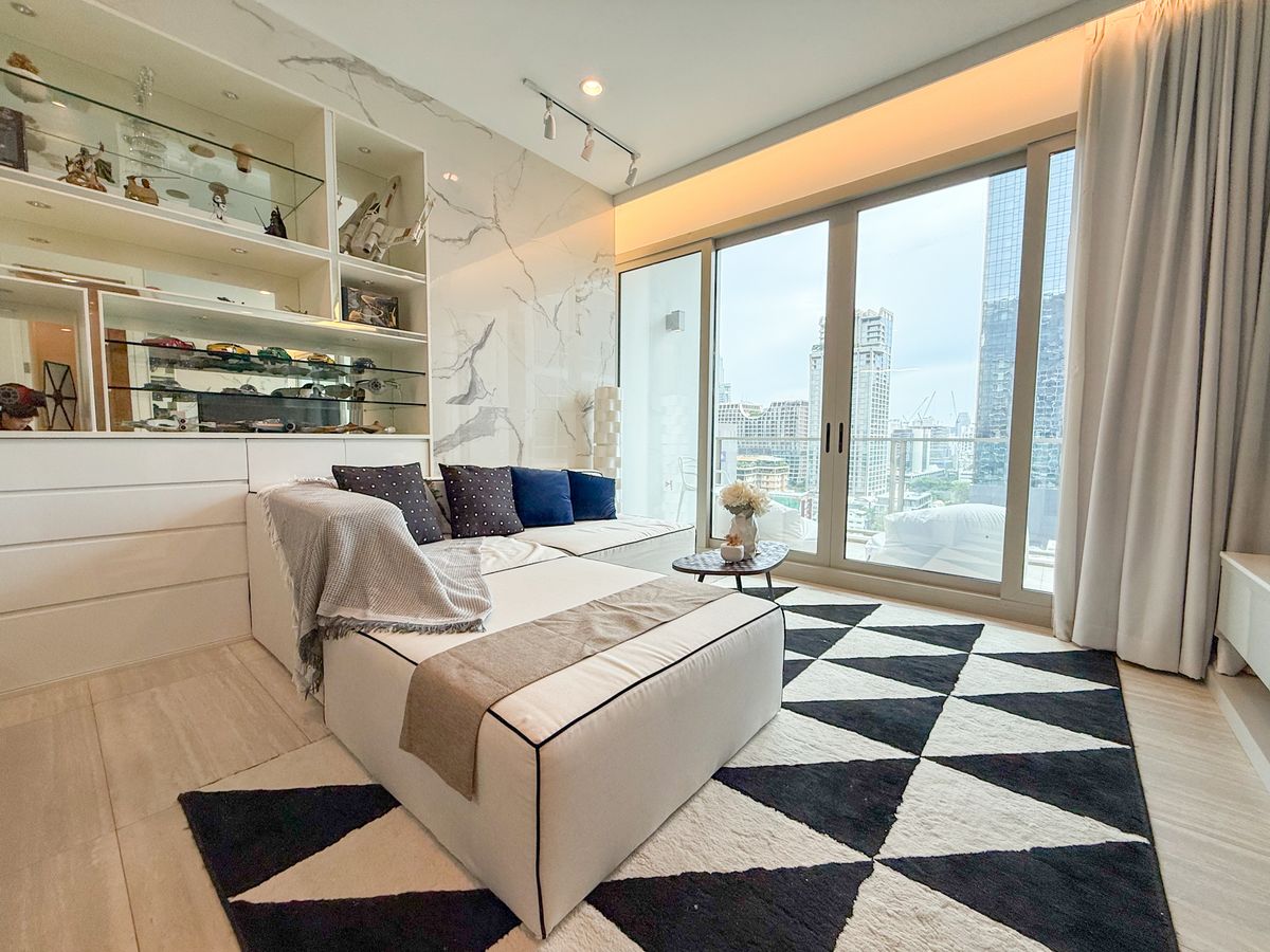 ให้เช่าคอนโดวิทยุ ชิดลม หลังสวน : 185 Rajadamri / 1 Bedroom (FOR RENT), 185 ราชดำริ / 1 ห้องนอน (ให้เช่า) DO663
