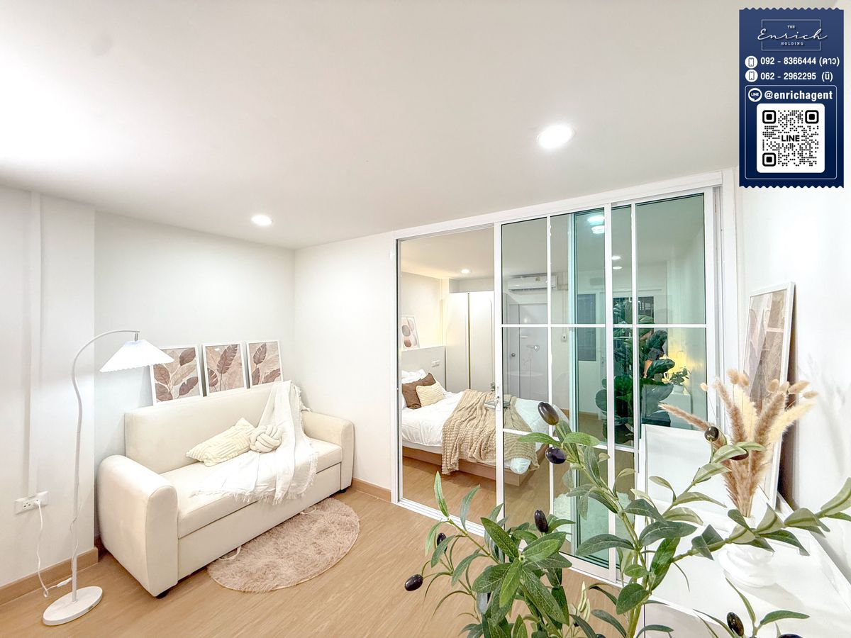 ขายคอนโดรัชดา ห้วยขวาง : 💙🐶ขาย Baan Phayapirom Condominium แต่งครบ พร้อมอยู่ เลี้ยงสัตว์ได้ BTS รัชโยธิน🐱💙 โทร. 062-2962295 นิ// Line id : @enrichagent