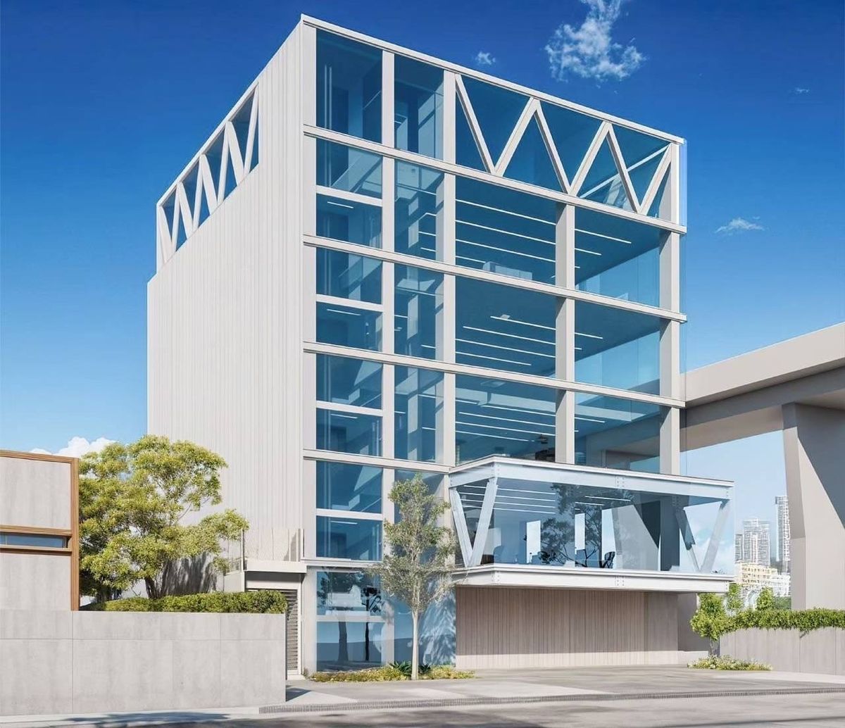 Shop HouseRama9, Petchburi, RCA : New 6-Storey Commercial Building on Rama 9 Road ** NO CO-AGENT ** 全新6层商业建筑楼，位于拉玛九道路。不接受中介合作。