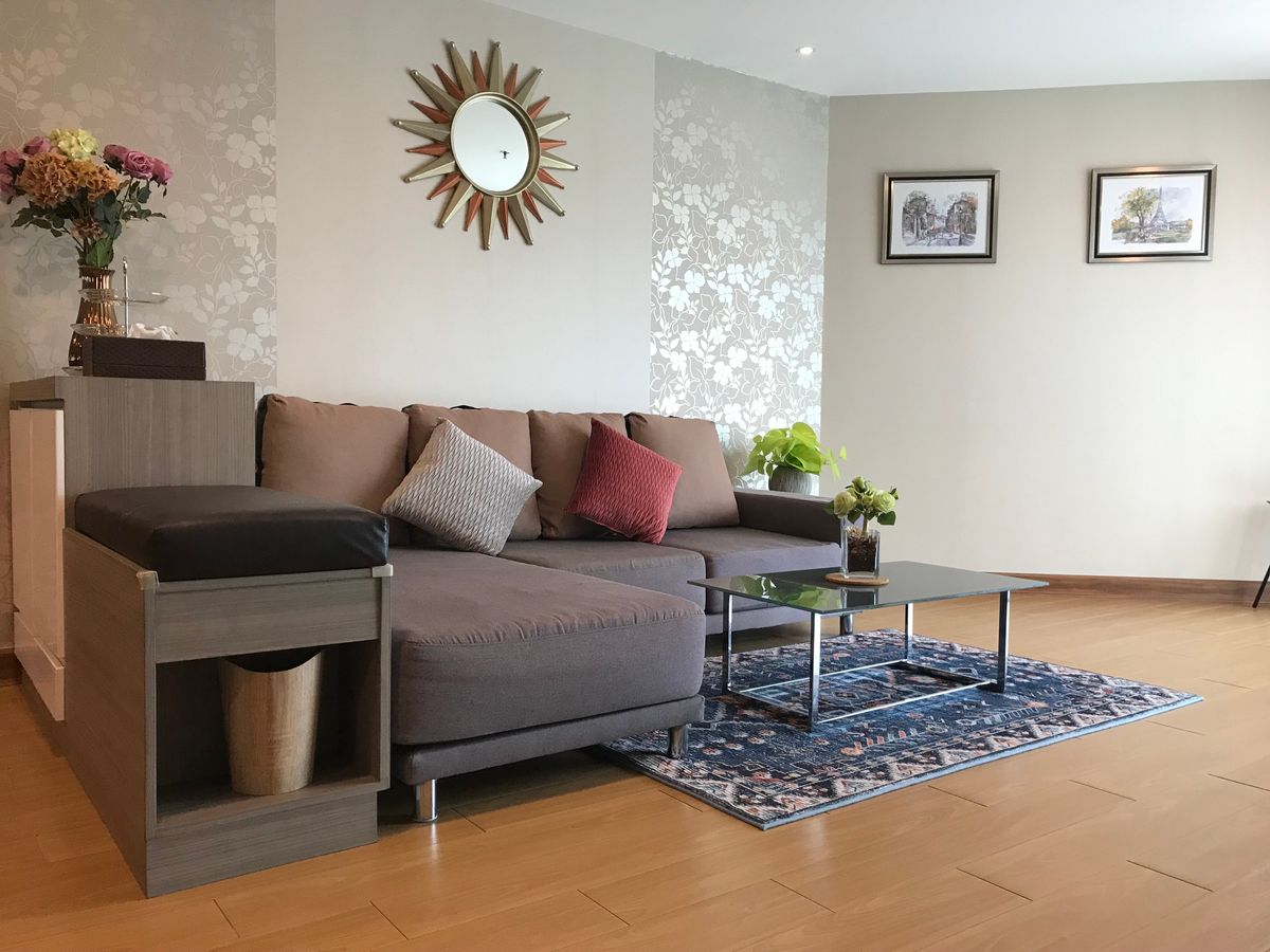 For RentCondoRama9, Petchburi, RCA : 2 bedrooms 97 sqm Bell Grand Rama 9