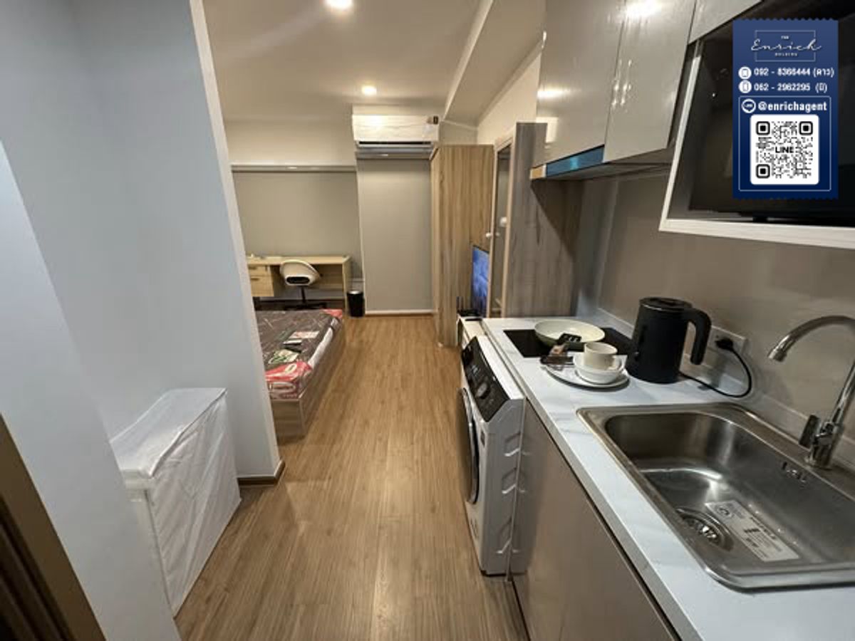 For RentCondoRamkhamhaeng, Hua Mak : 💙 For rent, The Livin Ramkhamhaeng, all new condos, MRT intersection, Lamsalee 💙 Tel. 062-2962295 Ni // Line ID: @enrichagent