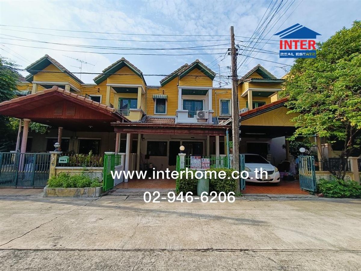 ขายทาวน์โฮมนวมินทร์ รามอินทรา : ทาวน์เฮ้าส์ 2 ชั้น 23.6 ตร.ว. หมู่บ้านแมกไม้-วัชรพล ซอยสุขาภิบาล5 ซอย92 ถนนสุขาภิบาล5 ถนนสายไหม เขตสายไหม กรุงเทพมหานคร