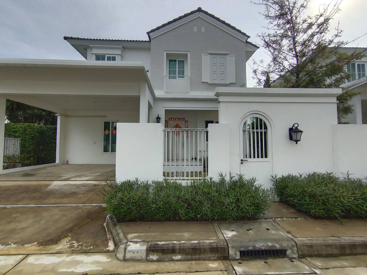 ขายบ้านบางนา แบริ่ง ลาซาล : ขายบ้านเดี่ยว ชัยพฤกษ์ บางนา กม.15 บ้านสวยคุ้มค่าน่าอยู่ หลังมุม(ที่กลับรถ)มาตรฐาน แลนด์ แอนด์เฮาส์