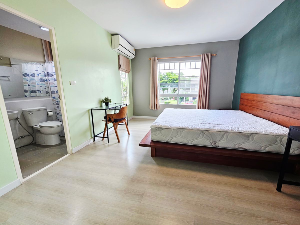 ให้เช่าทาวน์โฮมบางนา แบริ่ง ลาซาล : ให้เช่า ทาวน์เฮ้าส์ อินดี้ บางนา กม.7 พร้อมอยู่ เฟอร์ฯครบ For Rent: Indy Bangna Km.7 Townhouse, Fully Furnished