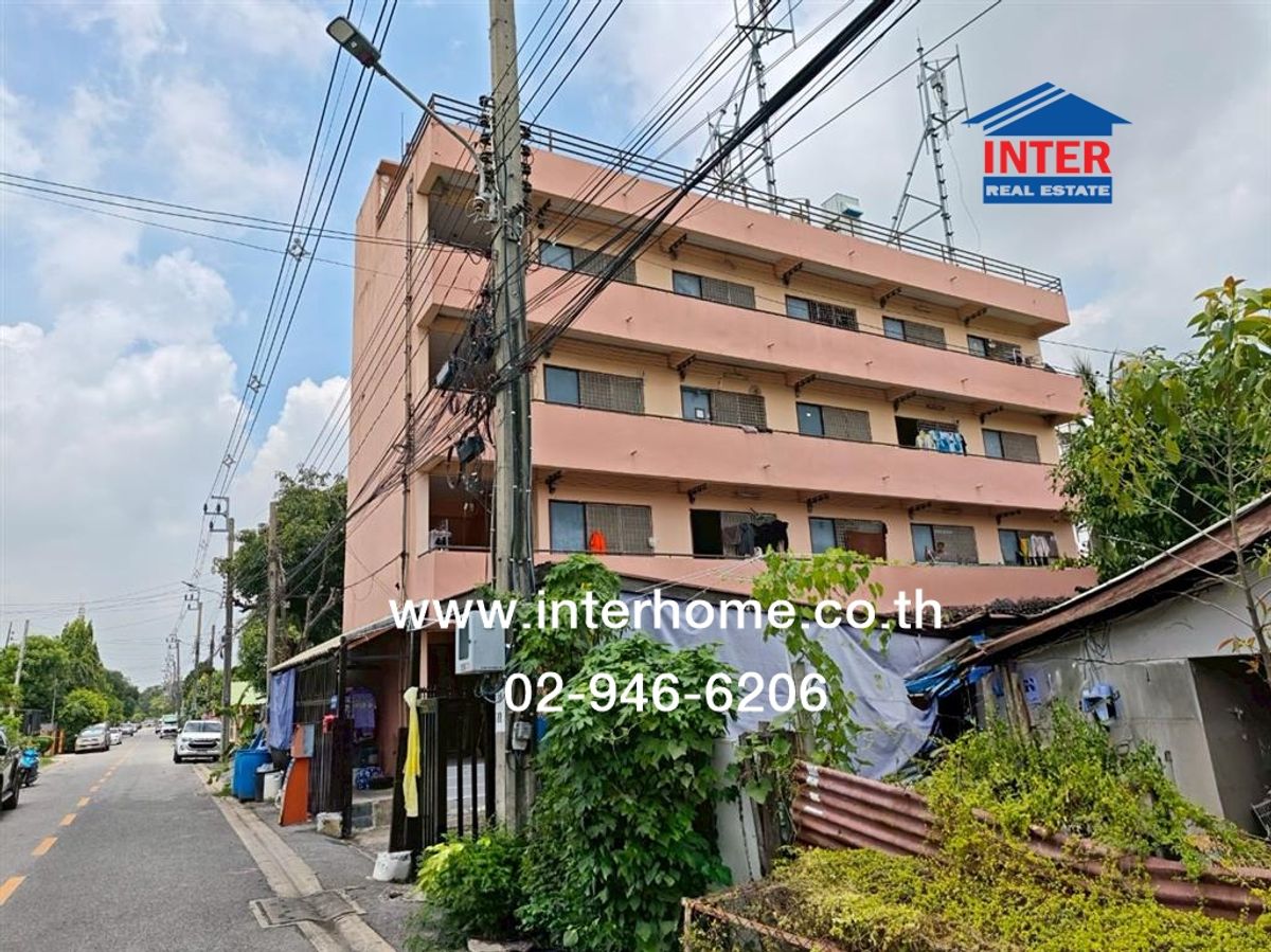 ขายวิภาวดี ดอนเมือง หลักสี่ : อพาร์ทเม้นท์ 4 ชั้น 86 ตร.ว. อพาร์ทเม้นท์ ซอยเทิดราชัน19 ถนนวิภาวดี-รังสิต ถนนเทิดราชัน เขตดอนเมือง กรุงเทพมหานคร