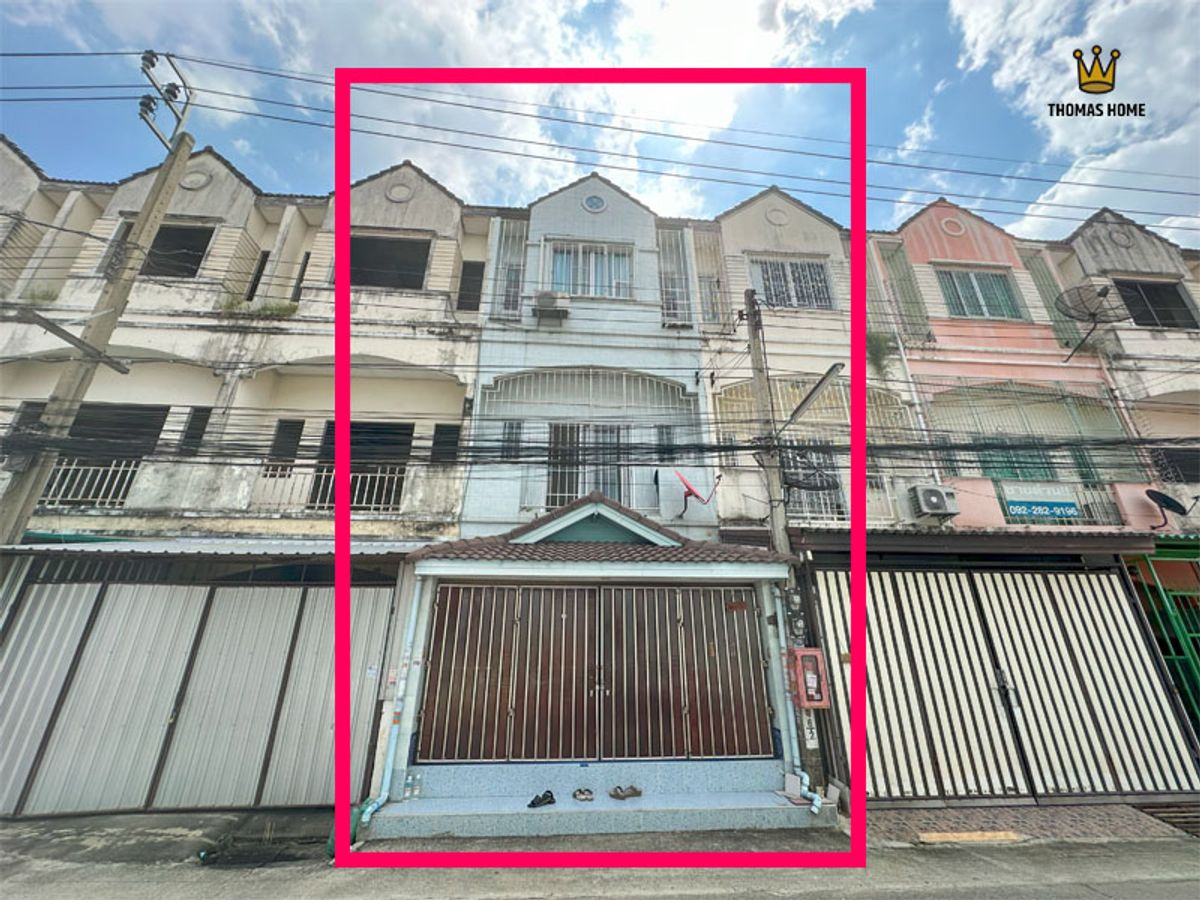 ขายทาวน์โฮมนนทบุรี บางใหญ่ บางบัวทอง : #ขายทาวน์เฮ้าส์ 3 ชั้น #จันทิมาธานี 2  ใกล้เซ็นทรัลเวสเกต ต่อเติมเต็ม 