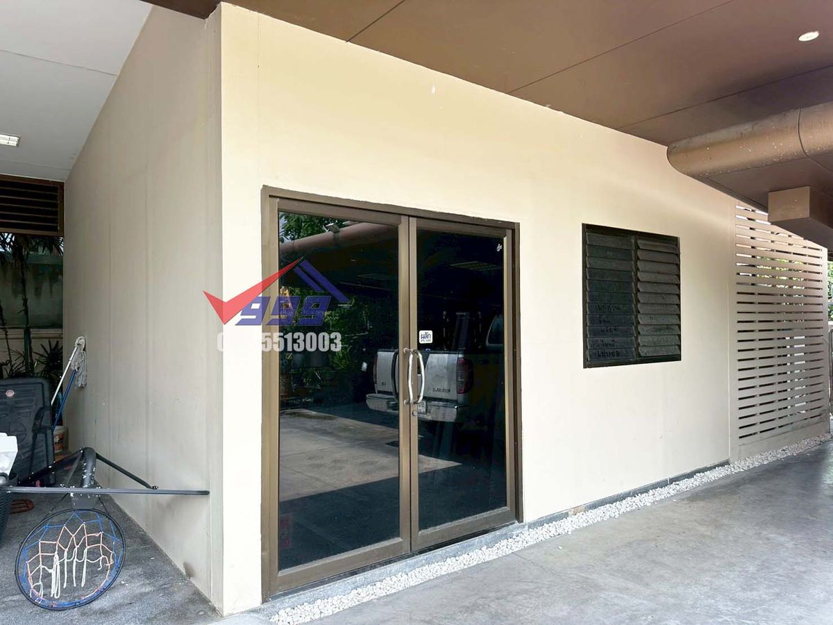 HousePattanakan, Srinakarin : 📌Sale/Rent 2 -story house, 5 bedrooms, can be made into an office, 1 rai area, good location, On Nut 66, Intersection 11  