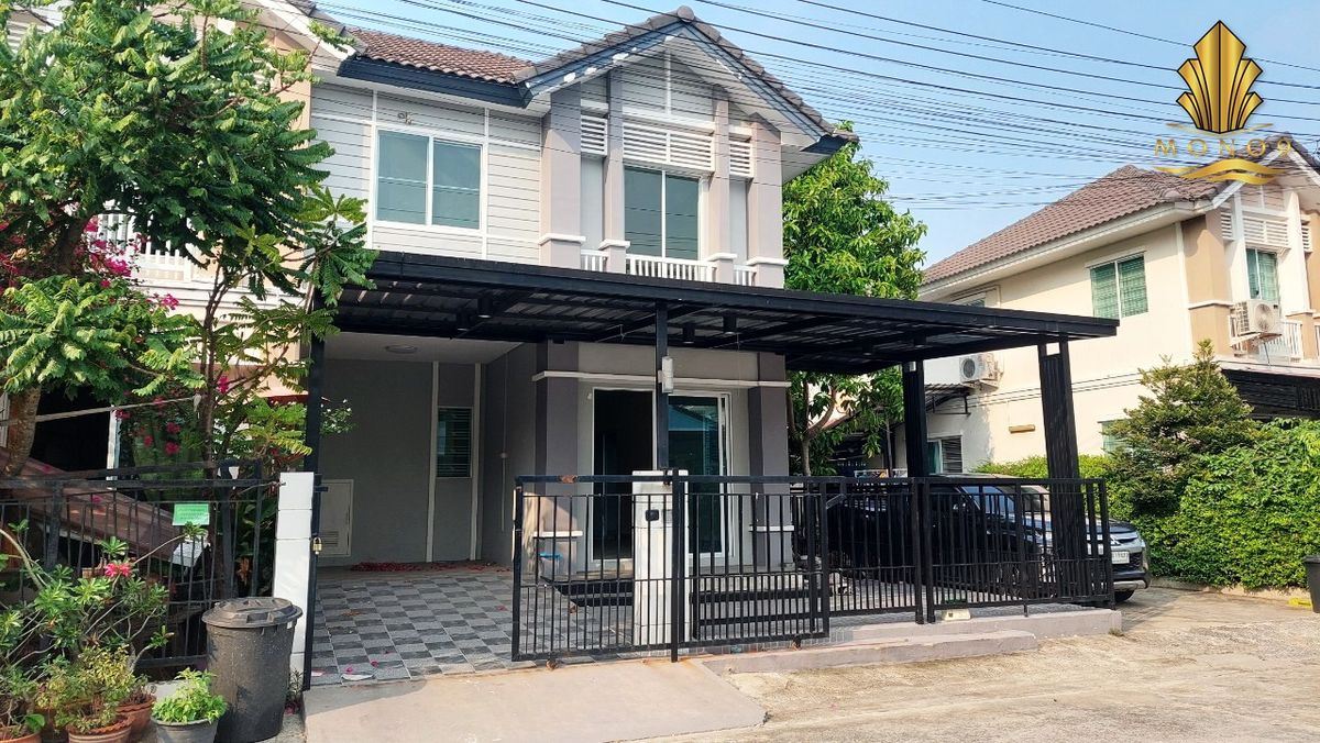 ขายทาวน์โฮมสมุทรปราการ สำโรง : ขายด่วน ทาวน์เฮ้าส์หลังมุม พฤกษาวิลล์38/1 กิ่งแก้ว-หนามแดง บางพลี