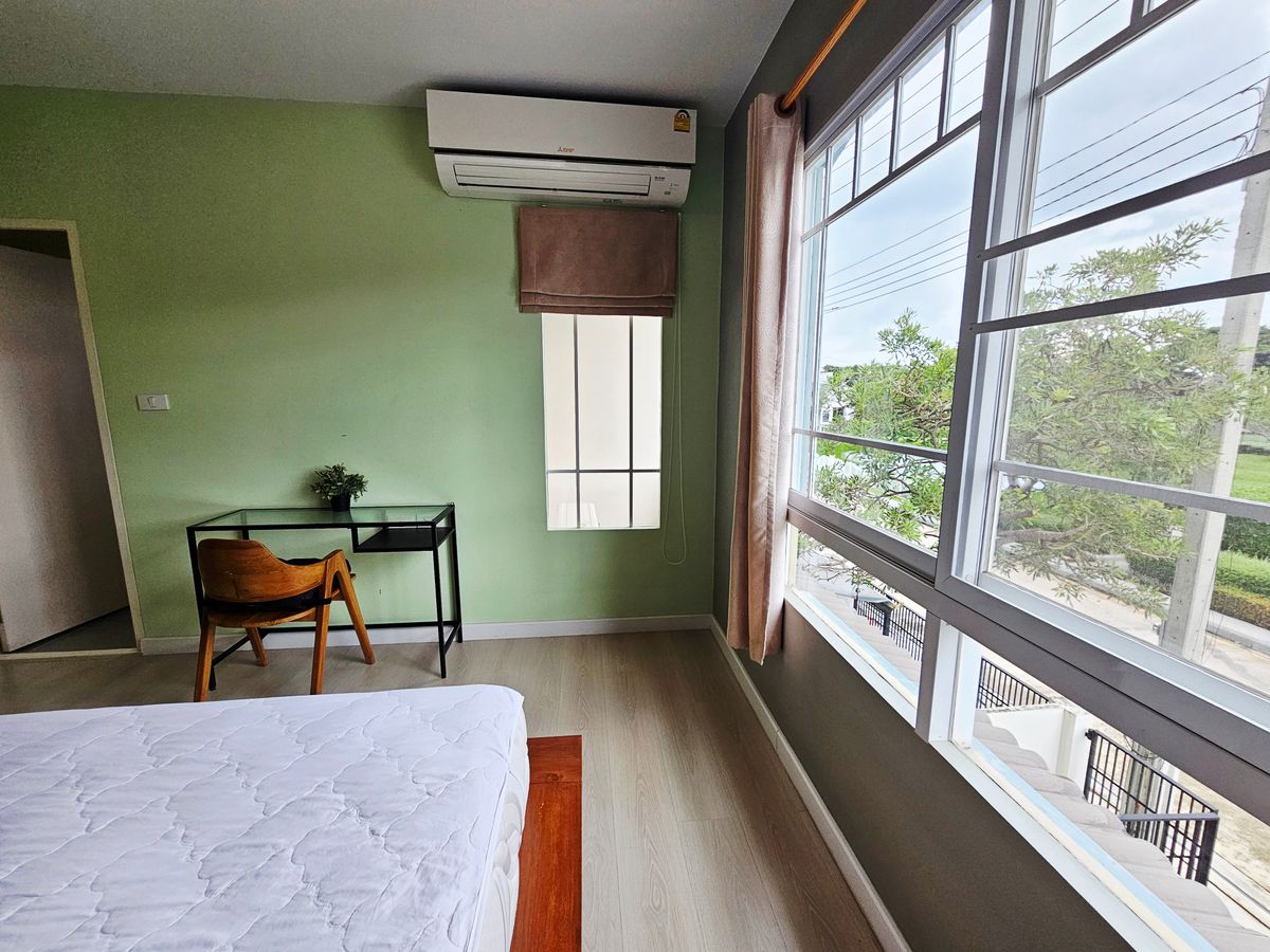 ให้เช่าทาวน์โฮมบางนา แบริ่ง ลาซาล : ให้เช่า ทาวน์เฮ้าส์ อินดี้ บางนา กม.7 พร้อมอยู่ เฟอร์ฯครบ For Rent: Indy Bangna Km.7 Townhouse, Fully Furnished