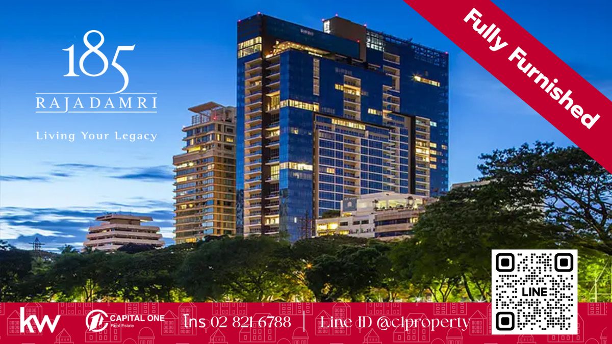 For SaleCondoWitthayu, Chidlom, Langsuan, Ploenchit : 🌟 185 Rajadamri Ultra-Luxury Penthouse for Sale | 27th Floor – ฿188,000,000🌟