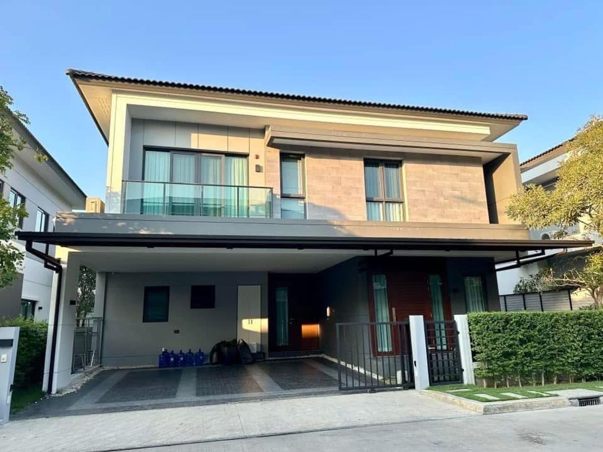 ให้เช่าบ้านบางนา แบริ่ง ลาซาล : *ให้เช่าบ้าน The City Bangna 150,000บาท 4ห้องนอน 5ห้องน้ำ พื้นที่ใช้สอย 285ตรม. ที่ดิน 63.9ตรว. ใกล้ พระราม9 พัฒนาการ สวนหลวง ศรีนครินทร์ บางนา สนามบินสุวรรณภูมิ กรุงเทพกรีฑา สุขุมวิท รามคำแหง โรงเรียนนานาชาติ
