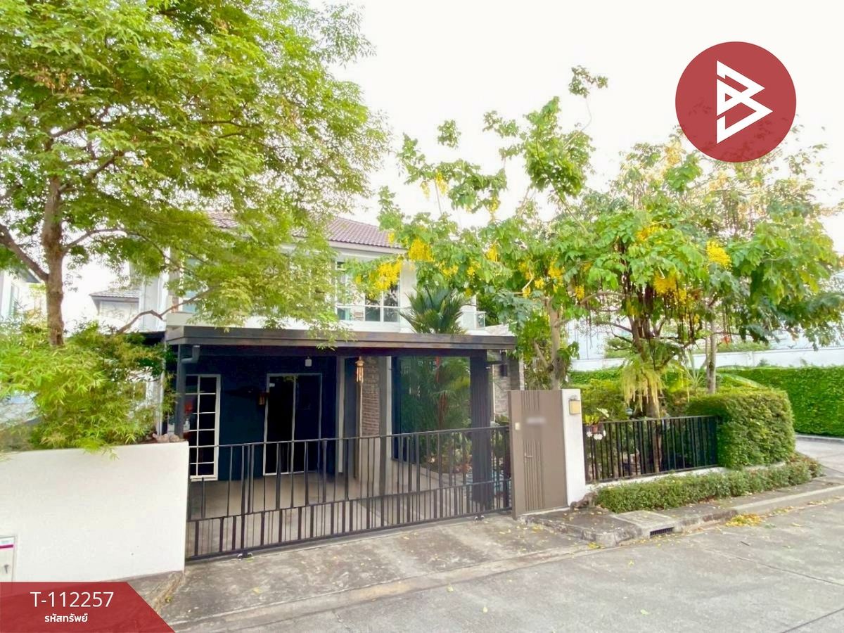 For SaleHouseMin Buri, Romklao : House for sale Manthana Village Srinakarin-Romklao (Mantana Srinakarin-Romklao) Bangkok