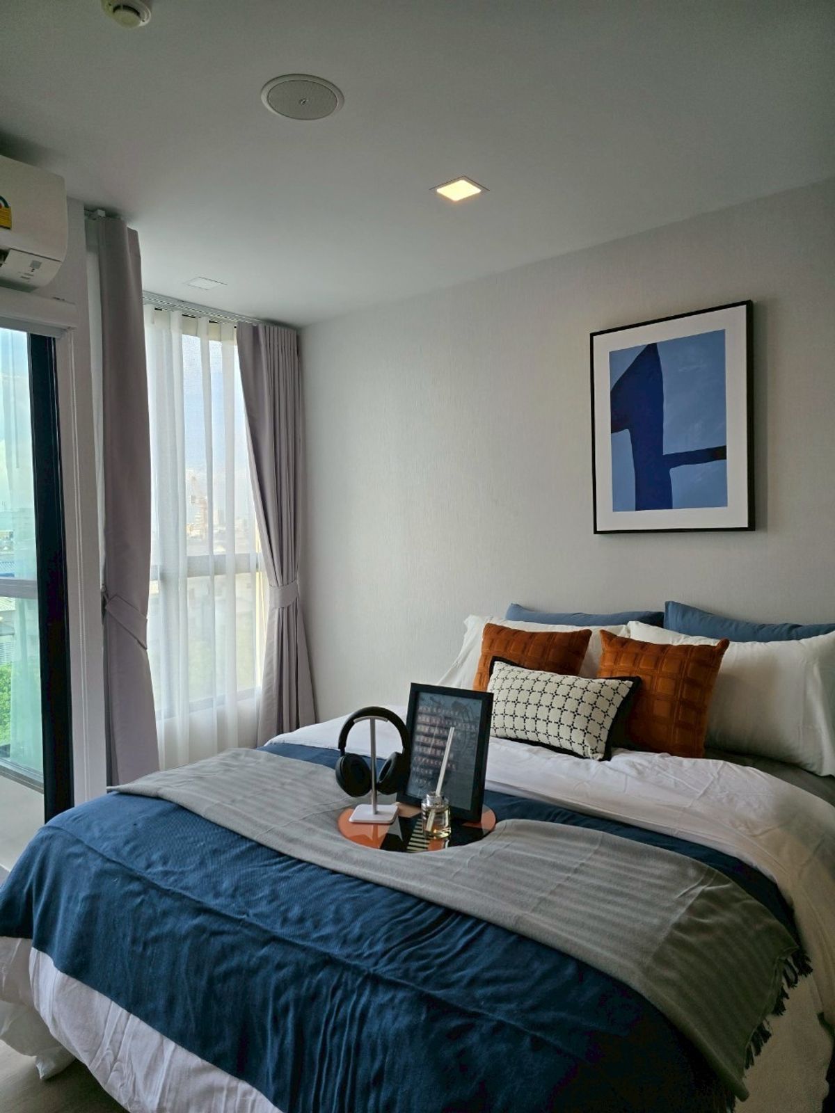 For RentCondoRatchadapisek, Huaikwang, Suttisan : 🔥For urgent rent🔥Atmoz Ratchada - Huai Khwang, fully furnished room as shown in the picture, near international school, ready to move in