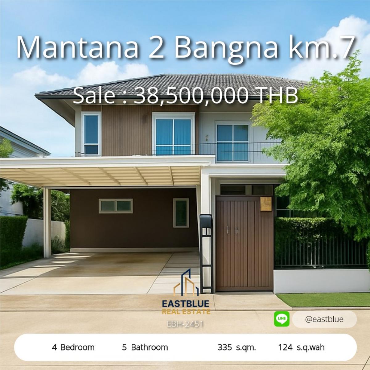 For RentHouseBangna, Bearing, Lasalle : Exclusive Opportunity! Luxury House Near Mega Bangna Special opportunity! Luxury detached house near Mega Bangna is ready to move in.