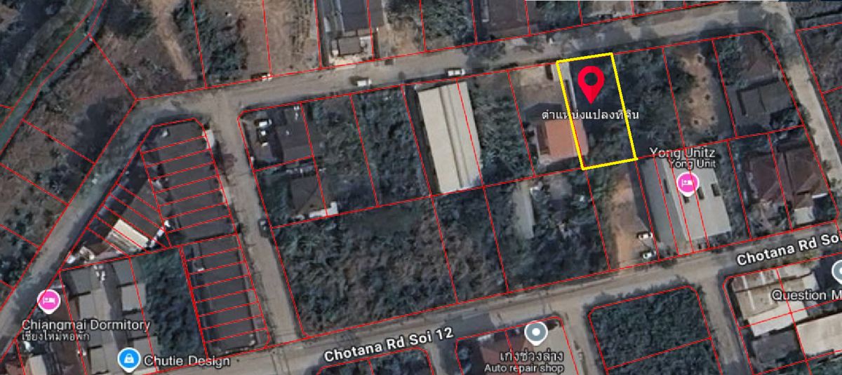 For RentLandChiang Mai : Land for Sale 122 sq.wah Near Nakornping Hospital, Chiang Mai