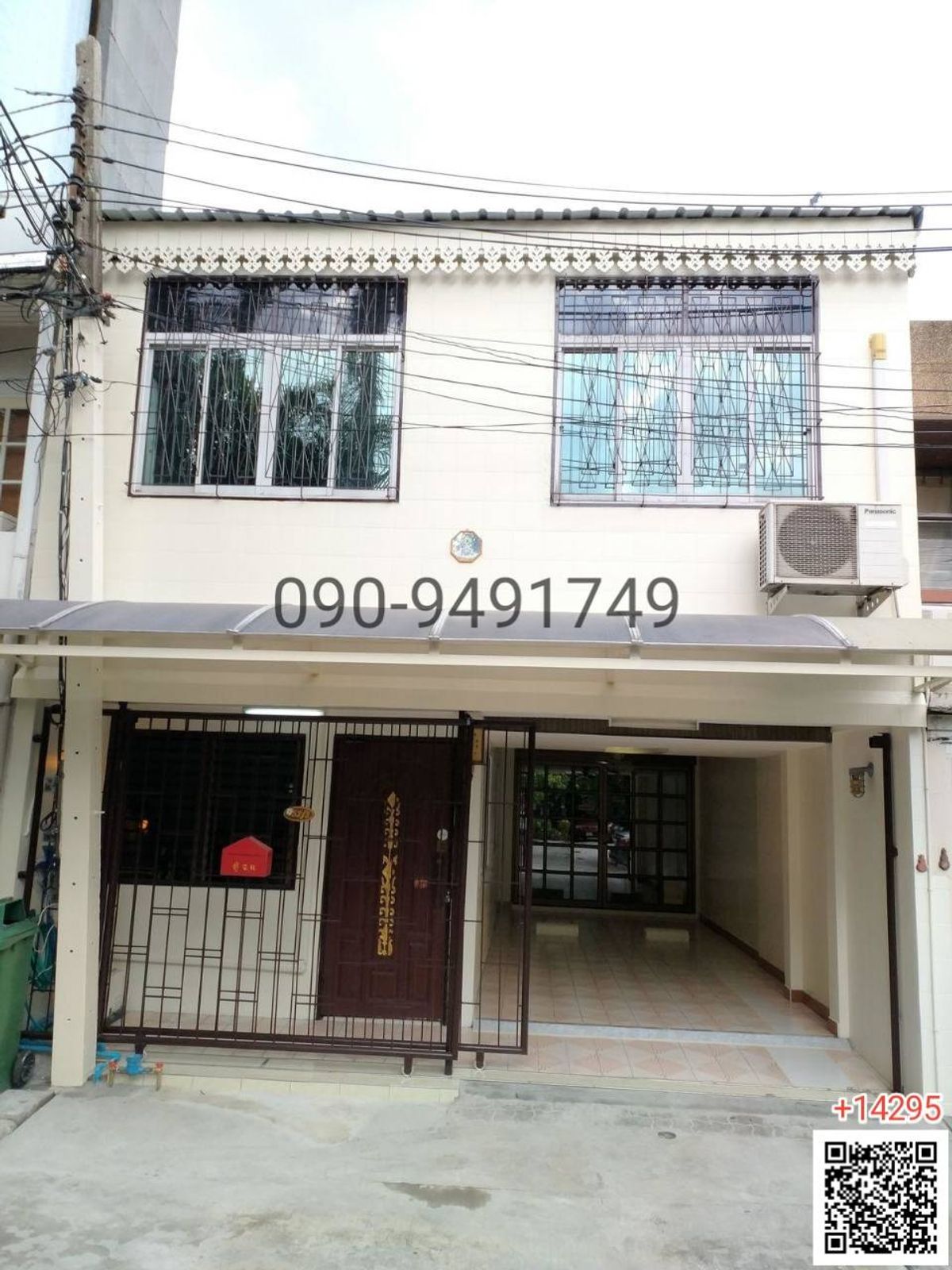 For RentTownhomeKhlongtoei, Kluaynamthai : Rent a 2 -story townhouse, Khlong Toei Niwet Village, near Central Rama 3