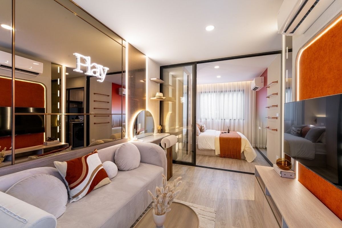For SaleCondoMin Buri, Romklao : Special only 𝟏.𝟒𝟗 million baht* The Origin Setthabut Station