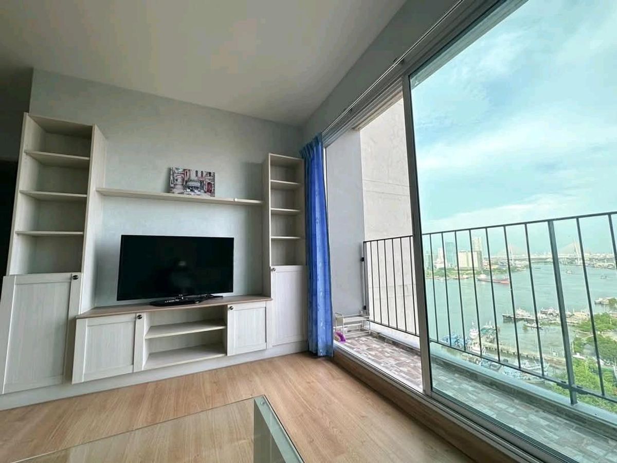 For RentCondoRathburana, Suksawat : 🎉 Chapter One Modern Dutch Condo Rat Burana, beautiful condo on the Chao Phraya River Bhumibol Bridge view