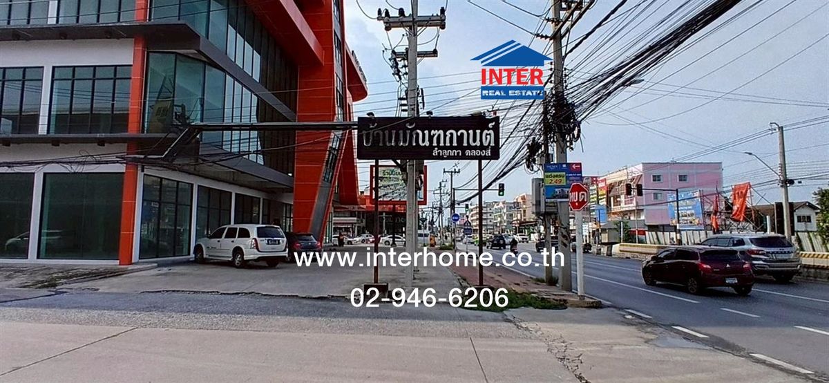 ขายทาวน์โฮมปทุมธานี รังสิต ธรรมศาสตร์ : ทาวน์เฮ้าส์ 2 ชั้น 21.7 ตร.ว. หมู่บ้านมัณฑกานต์รังสิต ลำลูกกา คลอง4 ถนนพระองค์เจ้าสายคลอง4 ถนนไสวประชาราษฎร์ ลำลูกกา ปทุมธานี