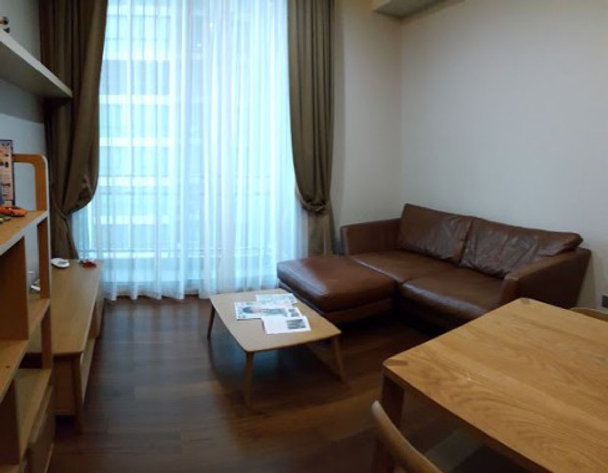 For RentCondoSukhumvit, Asoke, Thonglor : Low floor 1 bed 1 bath 50 sqm condo at Quattro By Sansiri for rent 40,000THB per month, Sukhumvit soi 55, Thonglor BTS