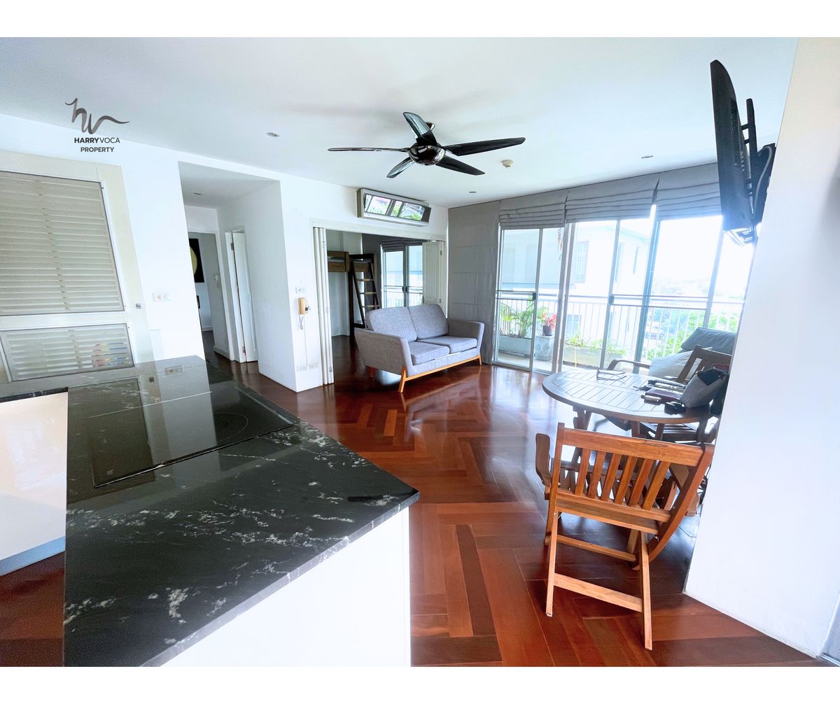 ขายหัวหิน ประจวบคีรีขันธ์ : 🏡ขาย: อพาร์ทเมนต์มุมที่สวยงามที่ Baan Suan Rim Sai (รหัสทรัพย์สิน: HV S-71)