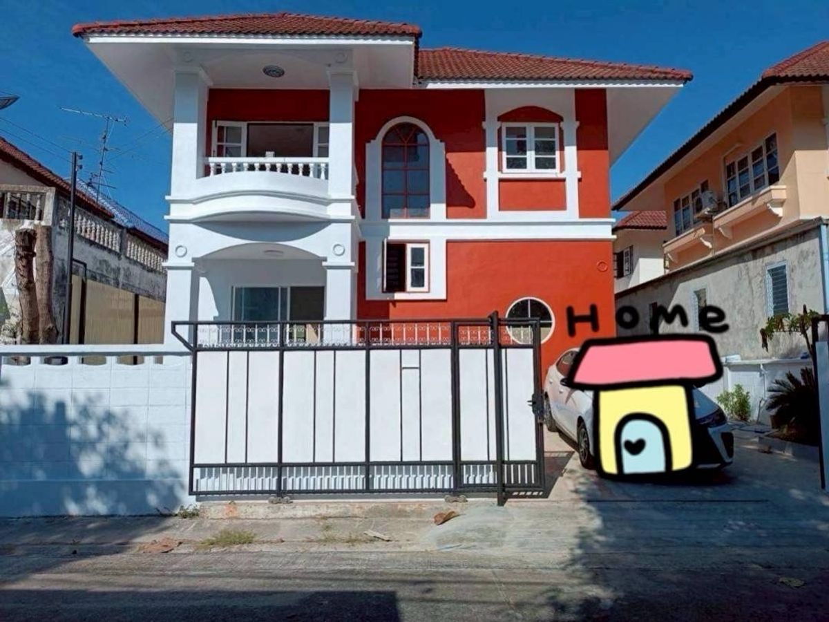 For RentHouseSamut Prakan,Samrong : For rent: Suphawan Village Nam Daeng - Theparak 🏡🎊💸