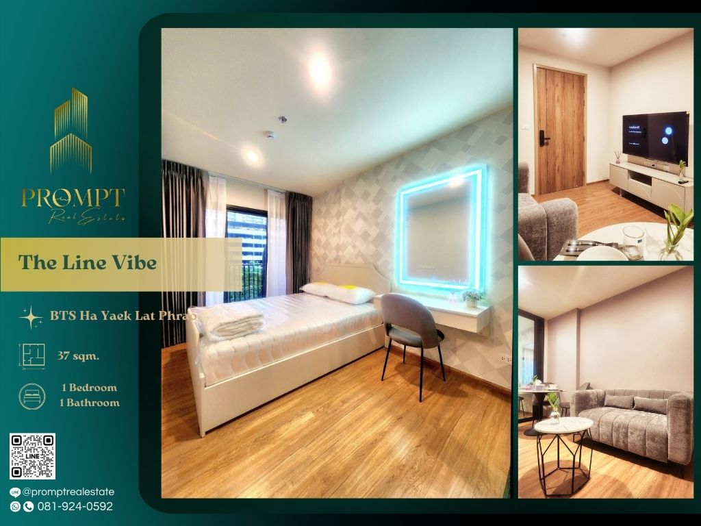 ให้เช่าคอนโดลาดพร้าว เซ็นทรัลลาดพร้าว : ST13402 - The Line Vibe :  เดอะ ไลน์ ไวบ์ - BTS Ha Yaek Lat Phrao / BTS Phaholyothin 24 / Central Ladprao