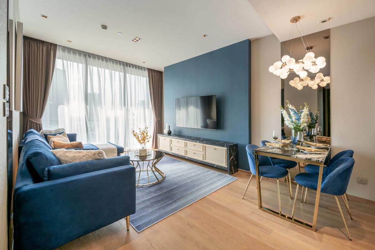 For RentCondoSukhumvit, Asoke, Thonglor : In the heart of Sukhumvit! 2-bedroom Beatniq Sukhumvit 32 ready to move inRent 90,000 Baht/month near BTS Phrom Phong and famous shopping malls!