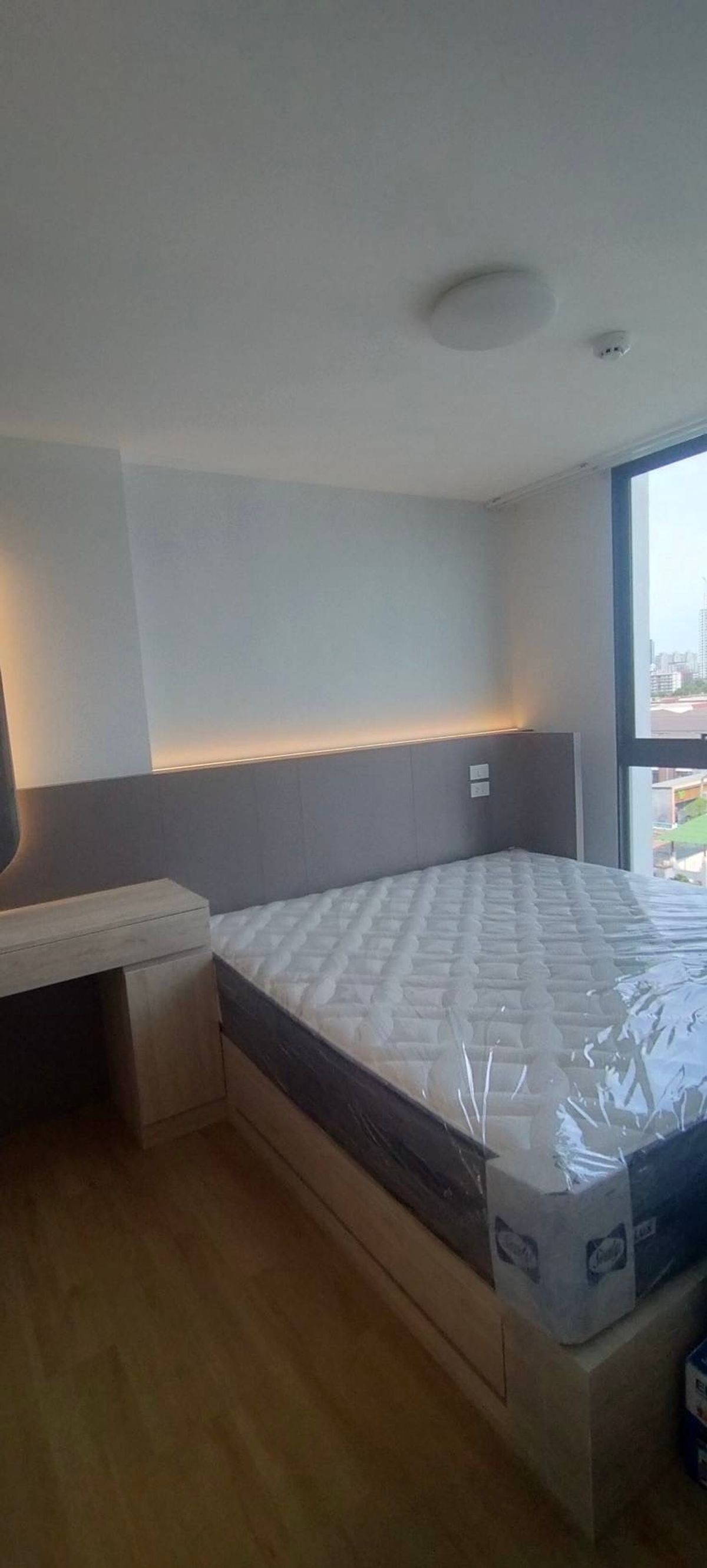 ให้เช่าคอนโดลาดพร้าว101 แฮปปี้แลนด์ : 🌈⭐FOR RENT>> Feel Condo Ladprao 122 🎉ใกล้ MRT ลาดพร้าว 101 เพียง 800 เมตร ตึก A ชั้น 8 เฟอร์นิเจอร์ครบ #LV-MO2010