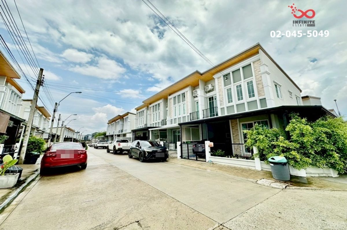 For SaleTownhomeNawamin, Ramindra : 2-story townhome for sale 17.3 square meters Soi Kanchanaphisek 6/2, Kanchanaphisek parallel road