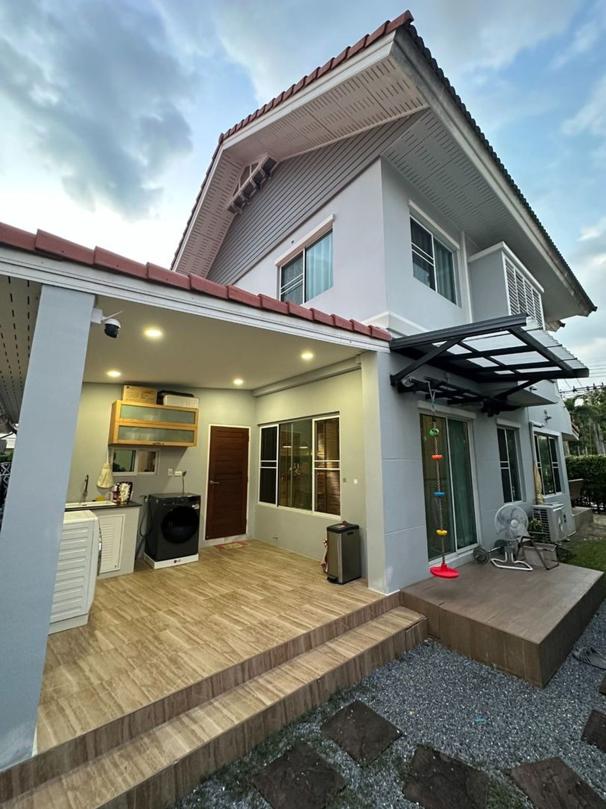 ขายบ้านมีนบุรี-ร่มเกล้า : Private zone 57ตรว 3นอน2น้ำ บ้านเดี่ยว 2 ชั้น Perfect Place รามคำแหง 164 