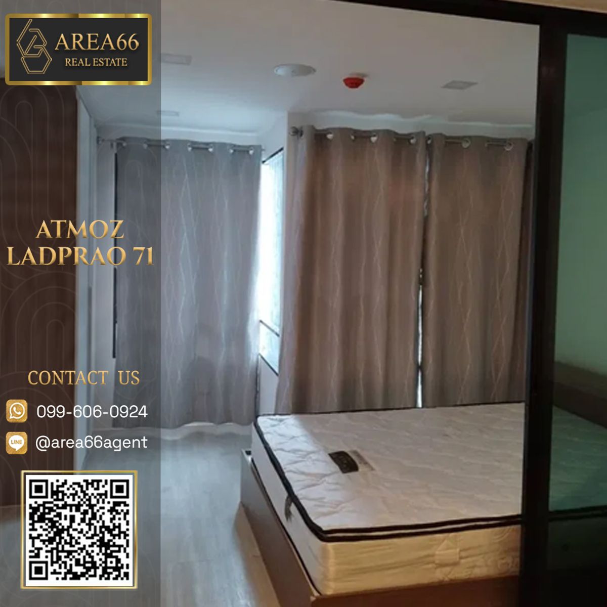 For SaleCondoChokchai 4, Ladprao 71, Ladprao 48, : 🔥 For sale !! Condo atmoz Ladprao 71